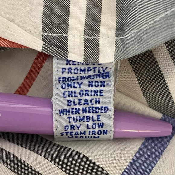 Vtg Ralph Lauren Button Down Mens L Red Plaid Short Sleeve 100% Cotton Preppy - Picture 7 of 10